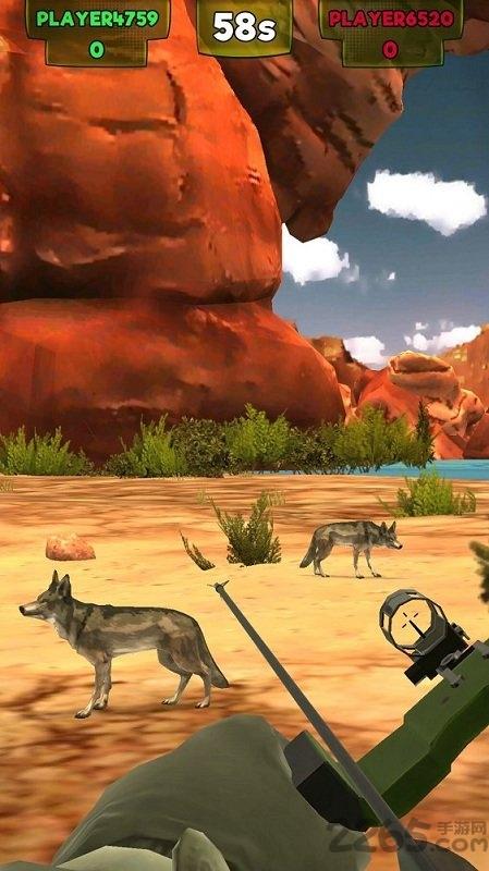 狩猎对决无限钻石金币版下载,狩猎对决,打猎手游,卡通手游